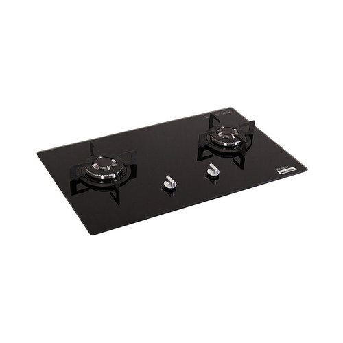 Rinnai Kompor Gas Built-in Tanam 2 Tungku Rinnai RB-712N (GB) Glass