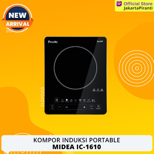 Kompor Listrik Induksi Midea IC-1610 - Free Panci