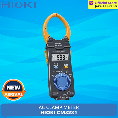 Digital Tang Ampere AC Clamp Meter Multimeter Hioki CM3281