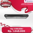 Cooker Hood Rinnai RH-S1757-PBW Slim Hood Penghisap Asap Kompor