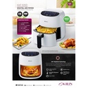 Alat Penggoreng Tanpa Minyak Digital Air Fryer 3.5L Kirin KAF-935D