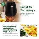 Philips Air Fryer HD9218/50 - Hitam