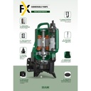 Mesin Pompa Celup Sewage Pump DAB Grinder FX 15.22 TNA - 3 PHASE