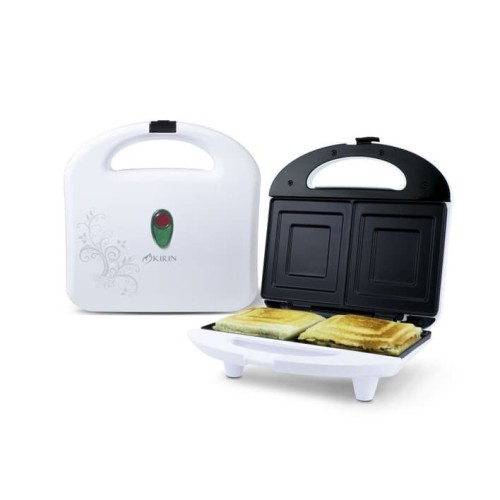 Pemanggang Roti Sandwich Toaster Maker KIRIN KST-365S (Square Pan)