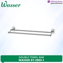 Gantungan Handuk Dinding Toilet Double Towel Bar Wasser DT 2803-1