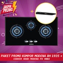 Paket Promo Modena Kompor Gas BH 1935 + Modena Cooker Hood PX 9002