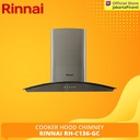 Cooker Hood Rinnai RH-C136-GC Chimney Hood Penghisap Asap Kompor