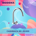 Kran Keran Air Tembok Angsa Cuci Piring Sink Tap Modena KT 0562