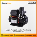 Mesin Pompa Air Pendorong Booster Pump Mckarlen HI 200