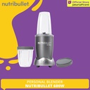 Nutribullet 600W 8 Piece Set Grey Blender Juicer Extractor Jus