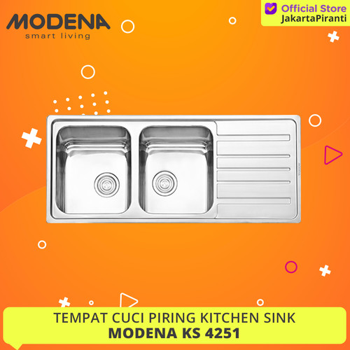 Kitchen Sink Stainless Modena KS 4251 Cuci Piring - KHUSUS JABODETABEK