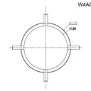 Tatakan Kuali Azalea Wok Adaptor Azalea WA4C untuk Semua Kompor Gas