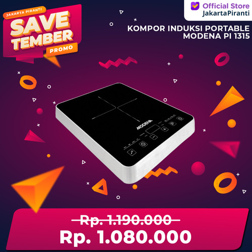 Kompor Induksi Portable Modena PI 1315 - Portable Induction Hob PROMO