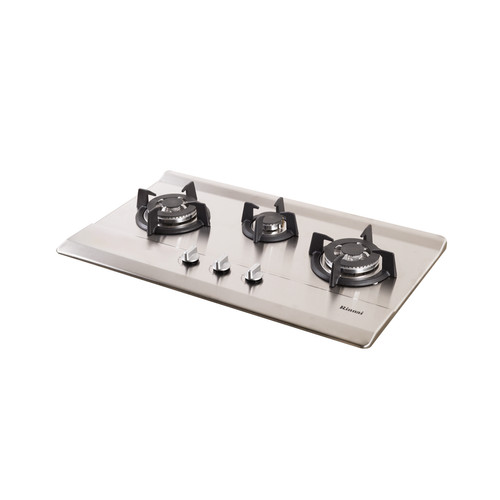 Built-in Gas Hob Kompor Gas Tanam 3 Tungku Rinnai RB-73SV (S)
