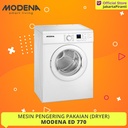 Modena ETTORE - ED 770 Dryer / Pengering Pakaian Kapasitas 7Kg - Putih