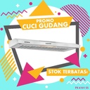 Slim Hood Modena PX 6101 SS Cooker Hood - Promo Terbatas