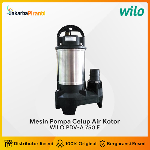 Mesin Pompa Celup Air Kotor Stainless Steel Wilo PDV A 750 E