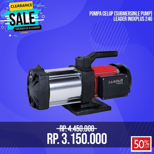 Leader Pompa Booster Inoxplus 240