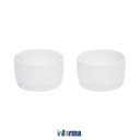 Informa Nayla Set 2 Pcs Mangkuk Ramekin - Putih