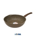Informa Cooking Color 28 cm Kent Penggorengan Wok Ceramic - Hijau