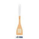 Informa Cooking Color Blanc Spatula Slotted Wood - Putih