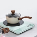 Informa Flonal 16 cm Botanica Panci Saucepan - Krem Beige