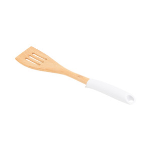 Informa Cooking Color Blanc Spatula Slotted Wood - Putih