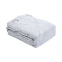 Informa 135X250 cm Set 2 Pcs Gorden Blackout Yw-05D - Abu-Abu