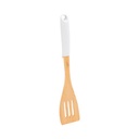 Informa Cooking Color Blanc Spatula Slotted Wood - Putih