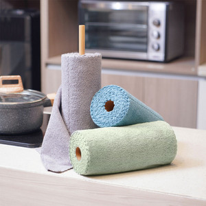 Informa Kain Lap Dapur Roll Terry Tearline 30 Lembar - Abu-Abu