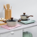Informa Flonal 16 cm Botanica Panci Saucepan - Krem Beige