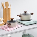 Informa Flonal 20 cm Botanica Panci Dutch Oven - Krem Beige