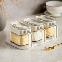 Informa Set 4 Pcs Benca Perlengkapan Kamar Mandi - Hitam