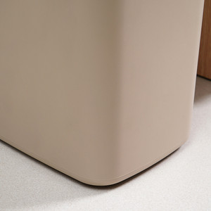 Informa Ukuran M Tempat Sampah Swing Rectangular 11 - Krem Beige