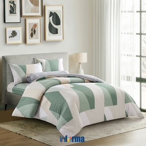Informa 160X200 cm Set 7 Pcs Seprai Queen Katun Jada