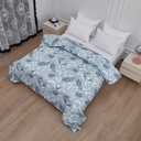 Informa 240X210 cm Bed Cover Microfiber Veola - Biru