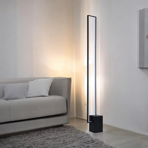 Informa 15X15X150 cm Macy Lampu Lantai - Hitam