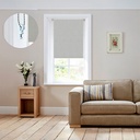 Informa 150X240 cm Gorden Roller Blind Textured - Abu-Abu Muda