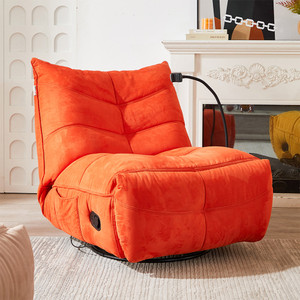 Informa Cheers Melody Sofa Recliner Rocking 1 Seater - Oranye