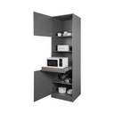 Informa 15X15X150 cm Macy Lampu Lantai - Hitam
