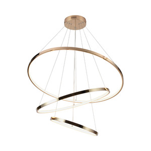 Informa Mayfair Lampu Gantung Hias 3L Round - Gold