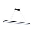 Informa 120 cm Macy Lampu Gantung Hias Oval - Hitam