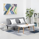 Informa Daphnie Oakland Sofa Bed - Abu-Abu Tua
