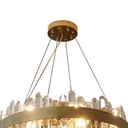 Informa Kirby Lampu Gantung Hias Oval - Gold