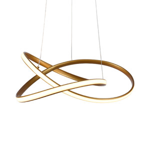 Informa Lampu Gantung Hias Led Round - Gold