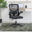Informa Zidan Kursi Kantor Sandaran Rendah - Hitam