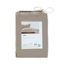Informa Set 2 Pcs King Sarung Bantal Bamboo - Cokelat Sandy