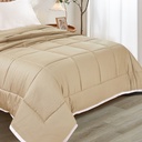 Informa 210X160 cm Bed Cover Bamboo - Cokelat