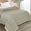 Informa 260X230 cm Bed Cover Bamboo - Abu-Abu Sage