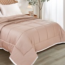 Informa 240X210 cm Bed Cover Bamboo - Peach
